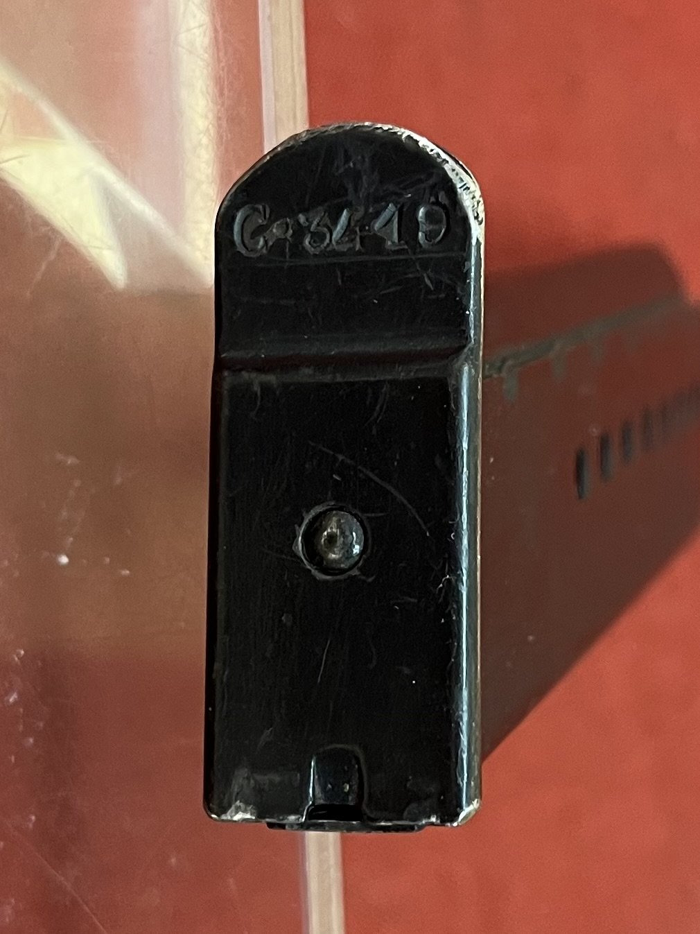 Interessantes originales P.38 Magazin – jvd / U – passend für Spreewerk P.38, späte 0-Serie – Bild 5