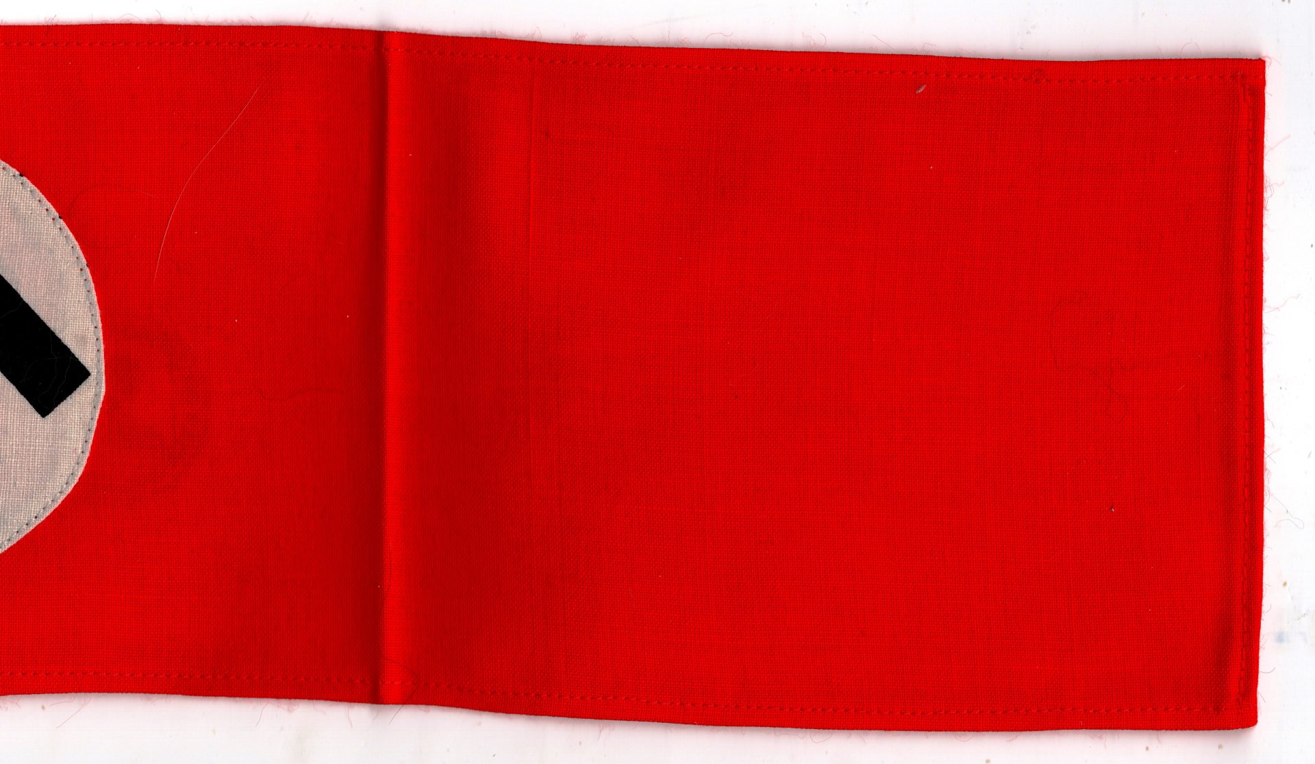 Armbinde rot, komplett mit Stempel München Borstei – Bild 4