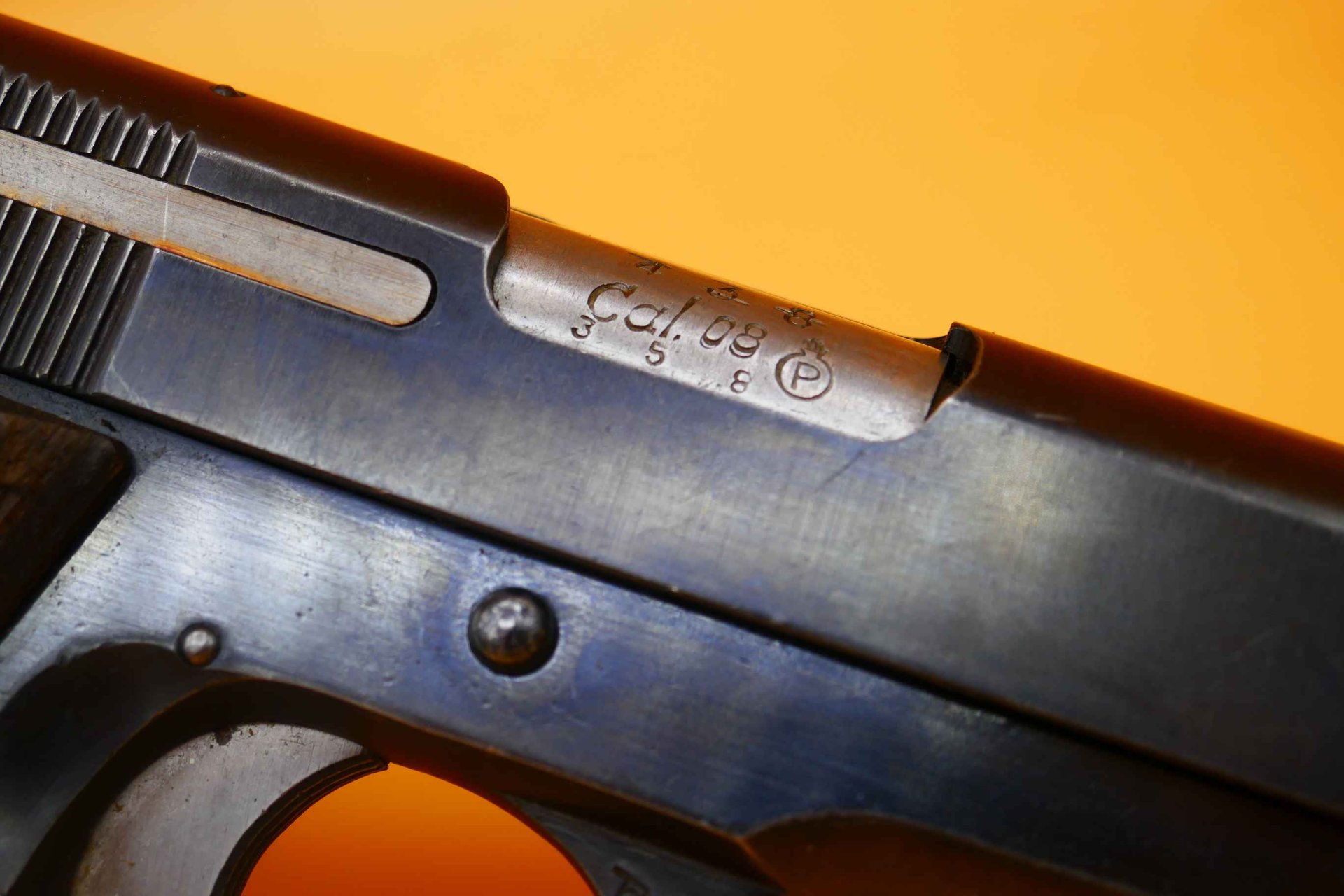 Pistole Star B 1944 9mm Luger No P08 P38 Walther – Bild 2
