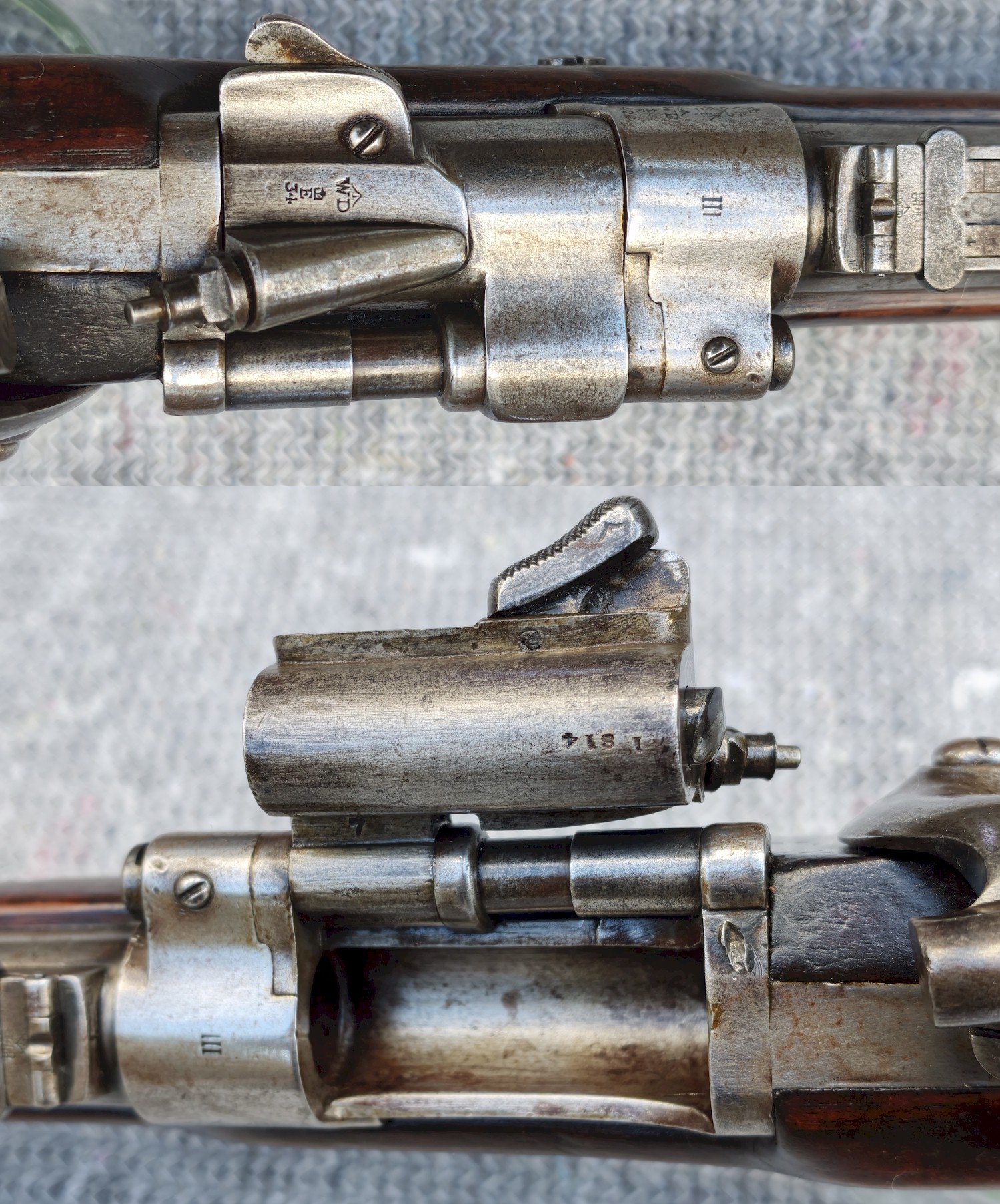 Original Snider Enfield Mk III Cavalry Carbine Kal. .577Snider - interessant gestempelt – Bild 2