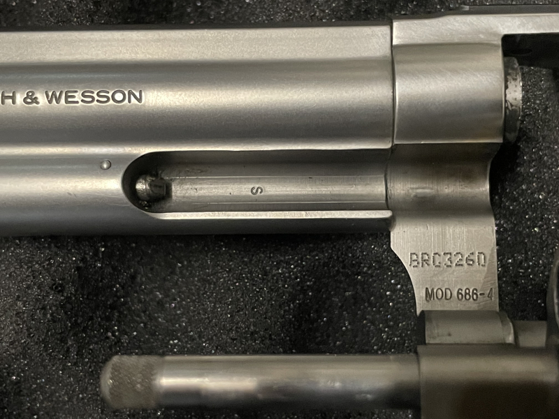 Revolver Smith & Wesson Mod. 686-4 Target-Champion 6Zoll im Kaliber .357Mag – Bild 5