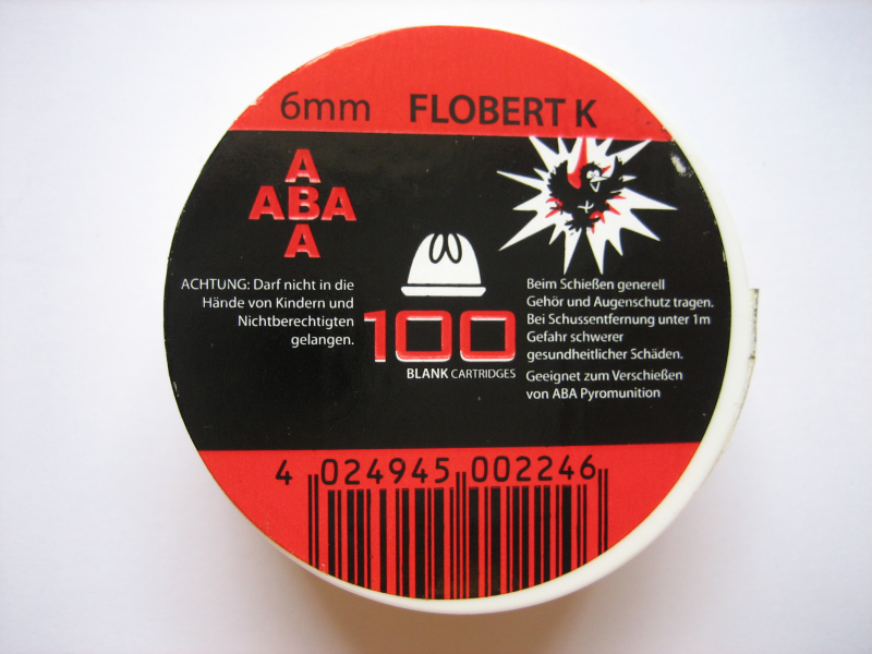 Flobert Platzpatronen - Randfeuer - 6 mm ** – Bild 1