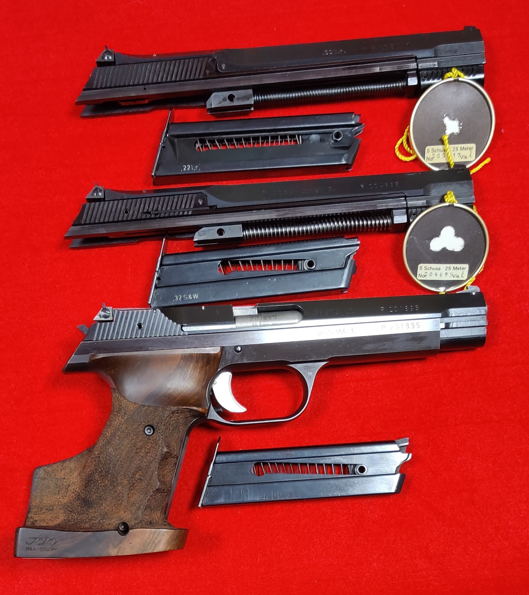 SIG Hämmerli P 240 Sportpistole Kal. .38 spezial mit Wechselsystem .32 S&W long und .22l.r. – Bild 1