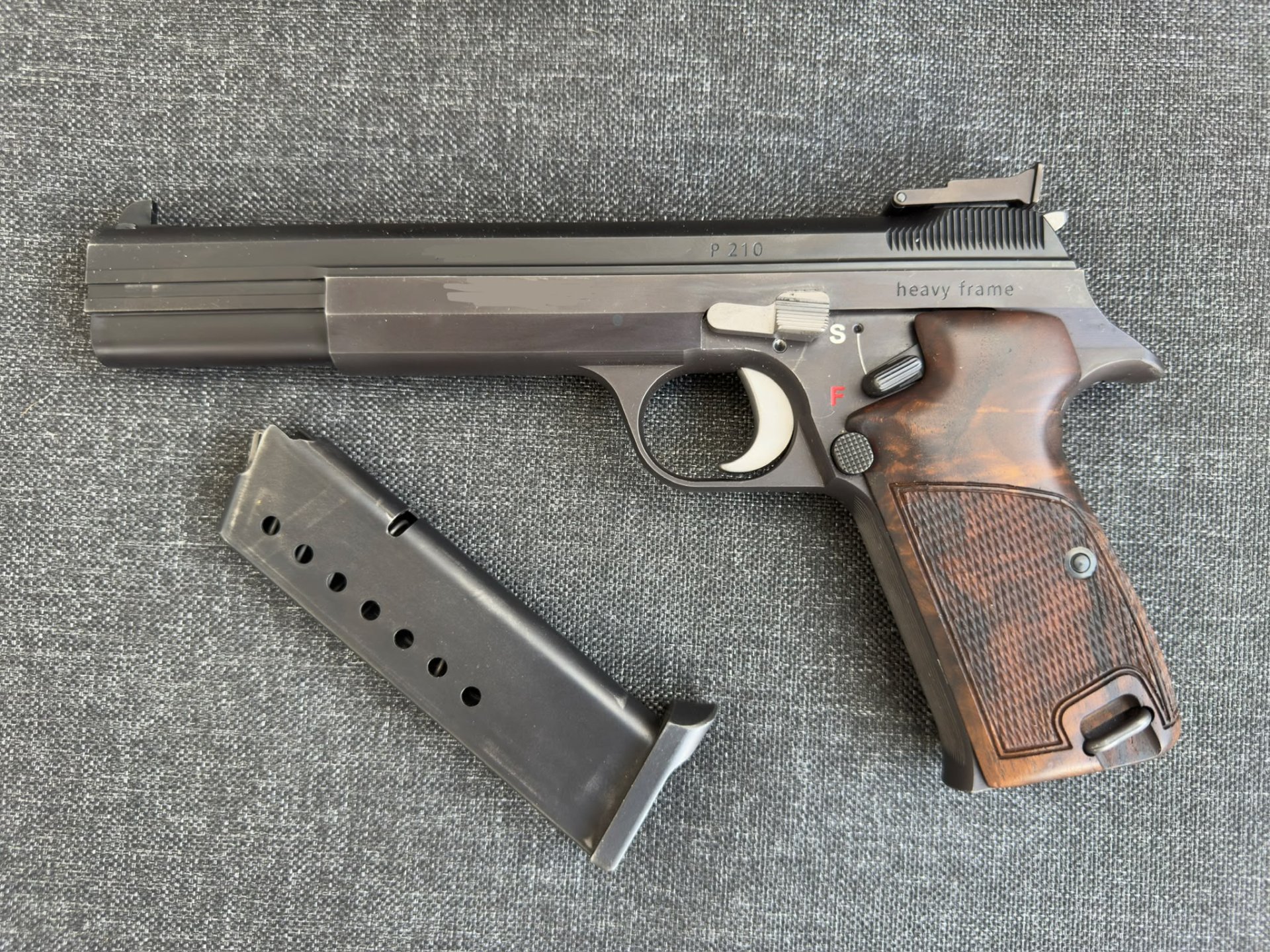 SIG P210 Heavy Frame LS Long Slide – Bild 4