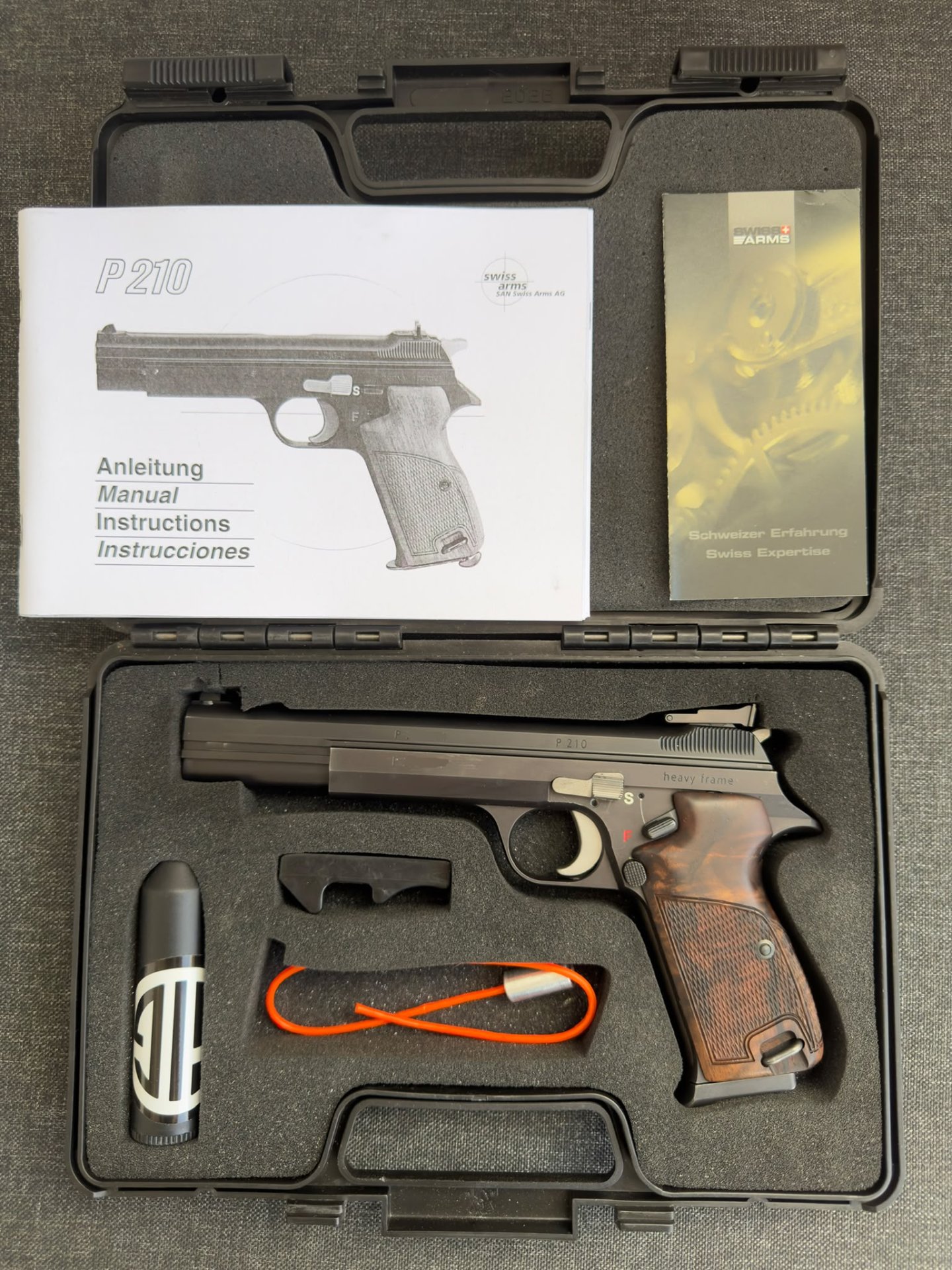 SIG P210 Heavy Frame LS Long Slide – Bild 2