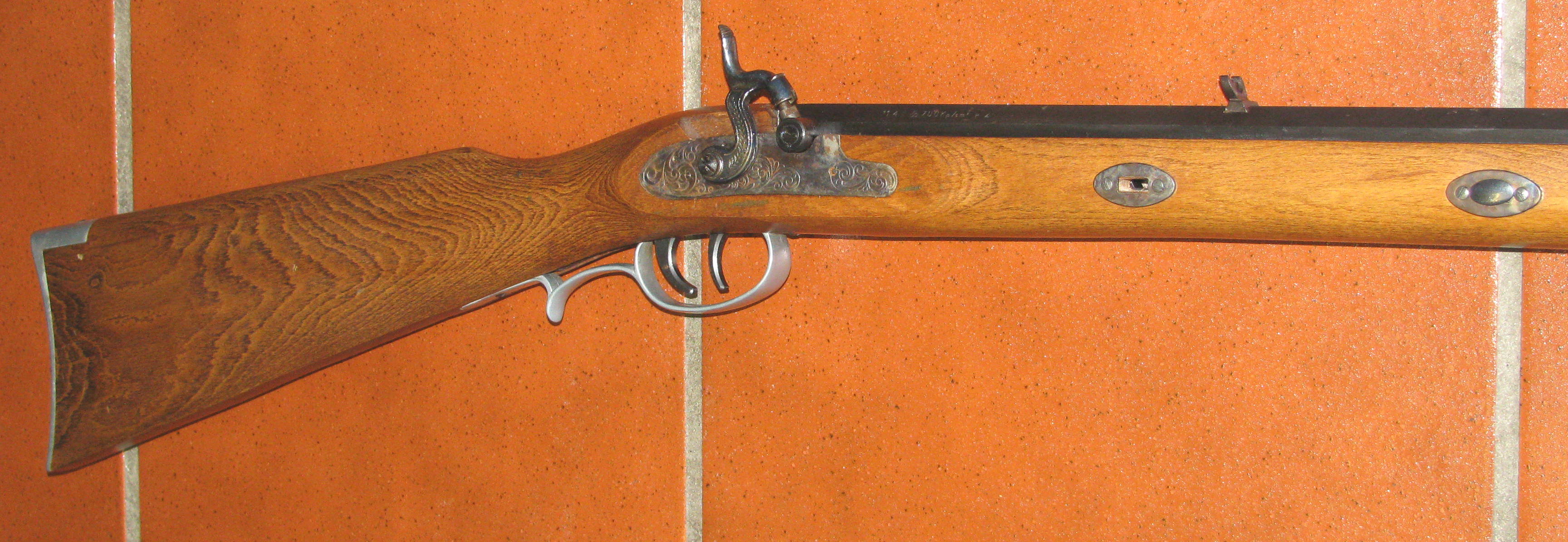 DIKAR Perkussion Vorderlader - Gewehr in CAL. 45 mit Stecher – Bild 5