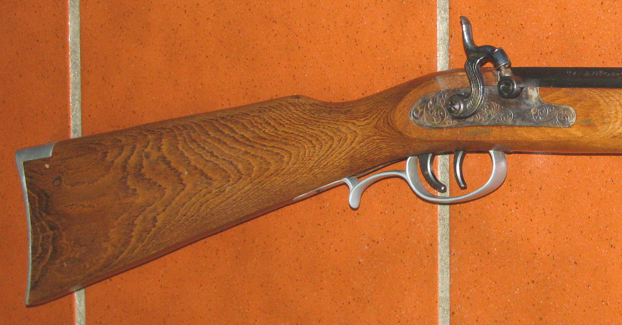 DIKAR Perkussion Vorderlader - Gewehr in CAL. 45 mit Stecher – Bild 6