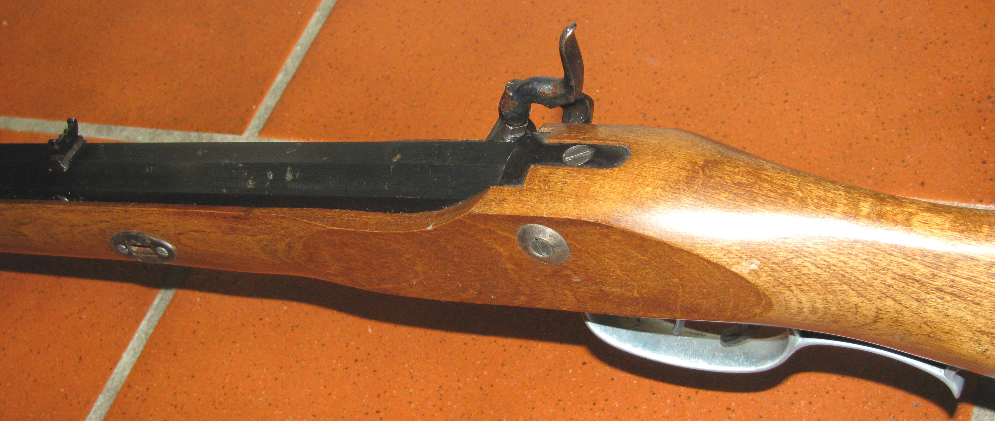 DIKAR Perkussion Vorderlader - Gewehr in CAL. 45 mit Stecher – Bild 2