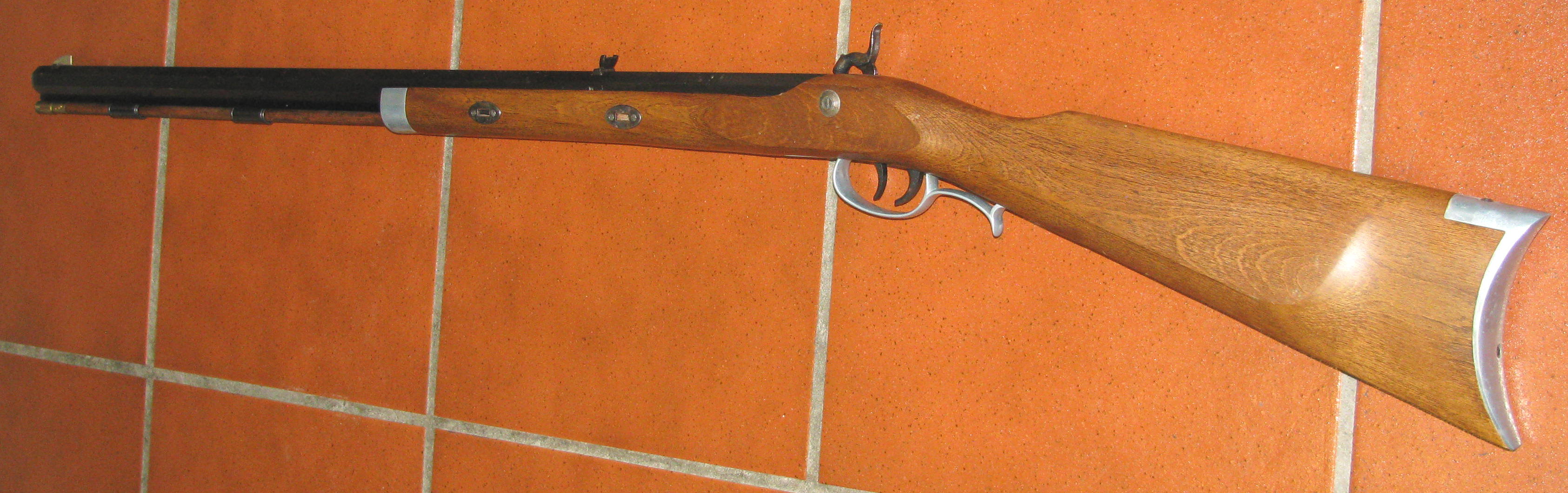 DIKAR Perkussion Vorderlader - Gewehr in CAL. 45 mit Stecher – Bild 1