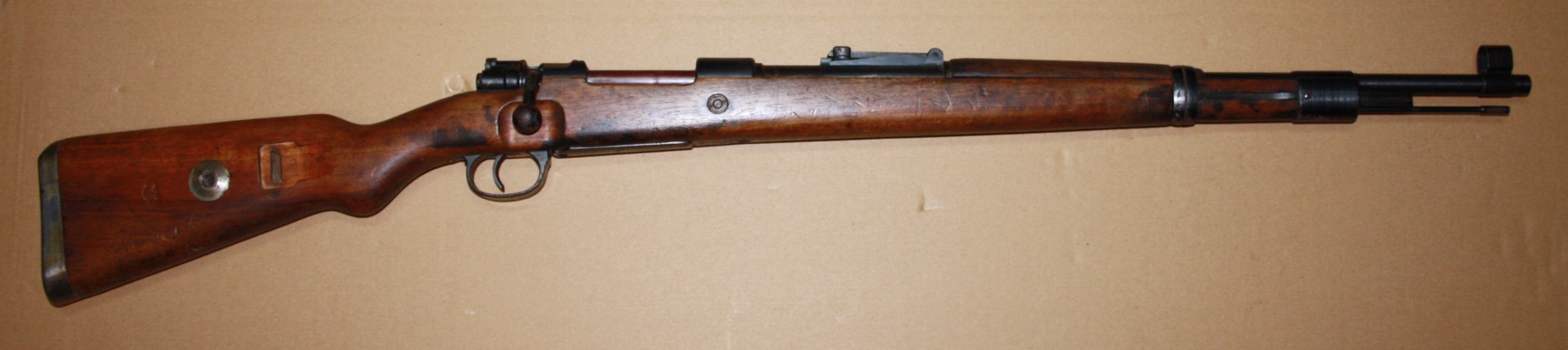 orig. Wehrmacht WK2 Karabiner Mauser K98k "byf 43" im Kal. 8x57IS -UNBERÜHRT- – Bild 1