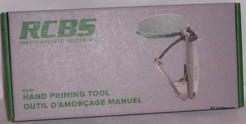 RCBS Zündhütchenhandsetzgerät - Hand Priming Tool - NEU - #90200 – Bild 1