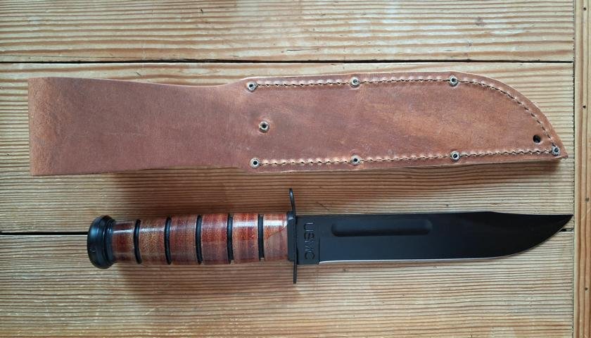 Original KA-BAR USMC 1217 - Neu und original verpackt - USA Kampfmesser - kein Replik – Bild 3