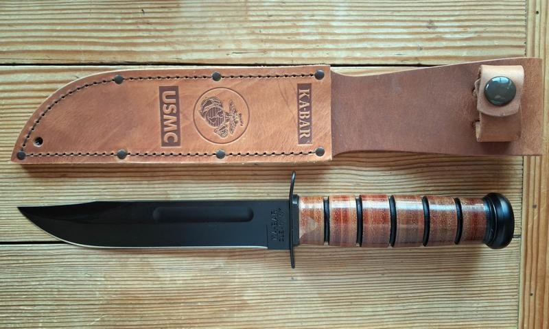 Original KA-BAR USMC 1217 - Neu und original verpackt - USA Kampfmesser - kein Replik – Bild 2