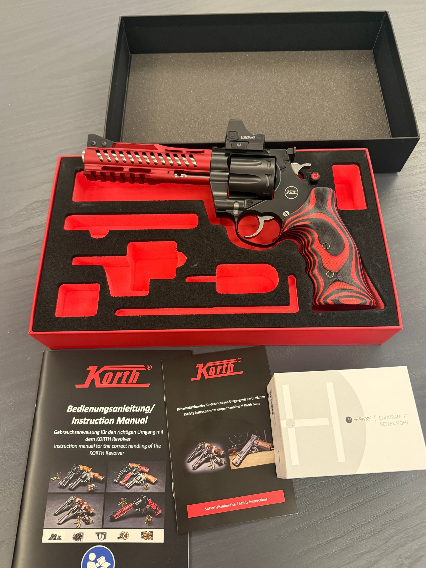 Korth Revolver NXA 6 Zoll 8-schüssig .357 Mag. – Bild 3