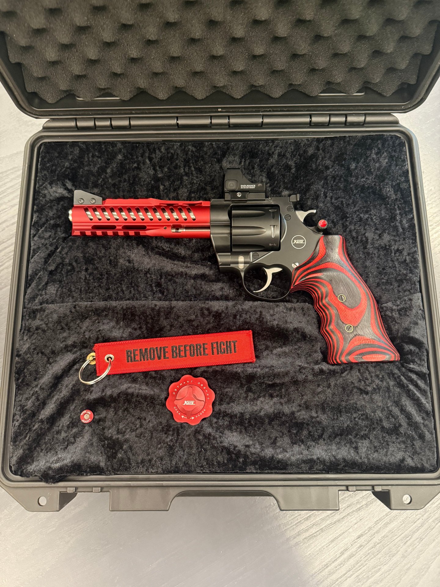 Korth Revolver NXA 6 Zoll 8-schüssig .357 Mag. – Bild 4