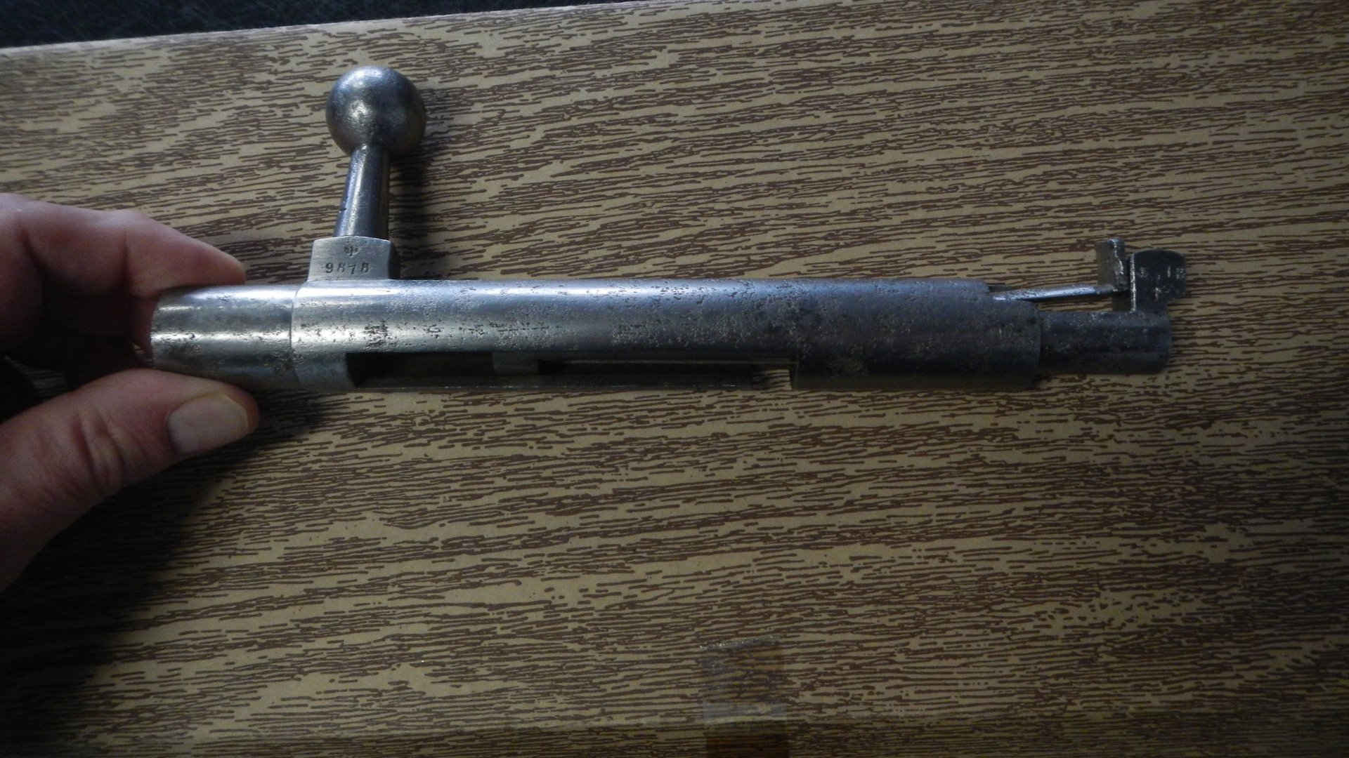 Preussen Zündnadel Gewehr Verschluss Schloß Nicolas Dreyse viele Stempel mit Nadel leicht narbig – Bild 2