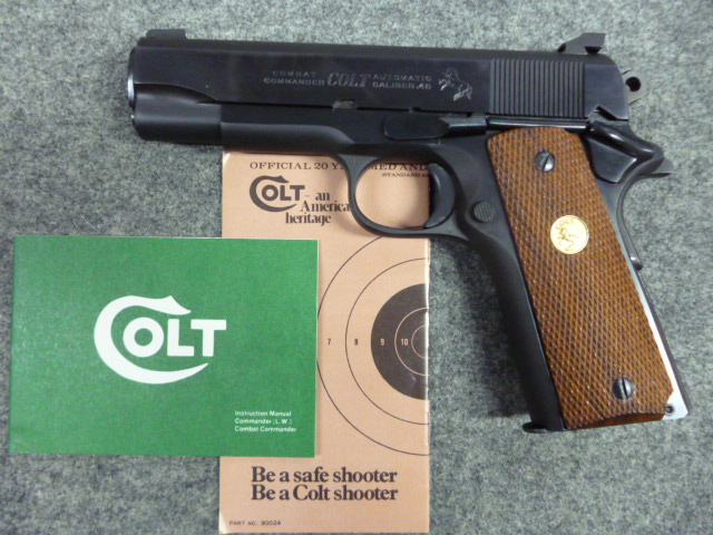 1 Pistole Colt Combat Commander, Kal. .45Auto – Bild 1