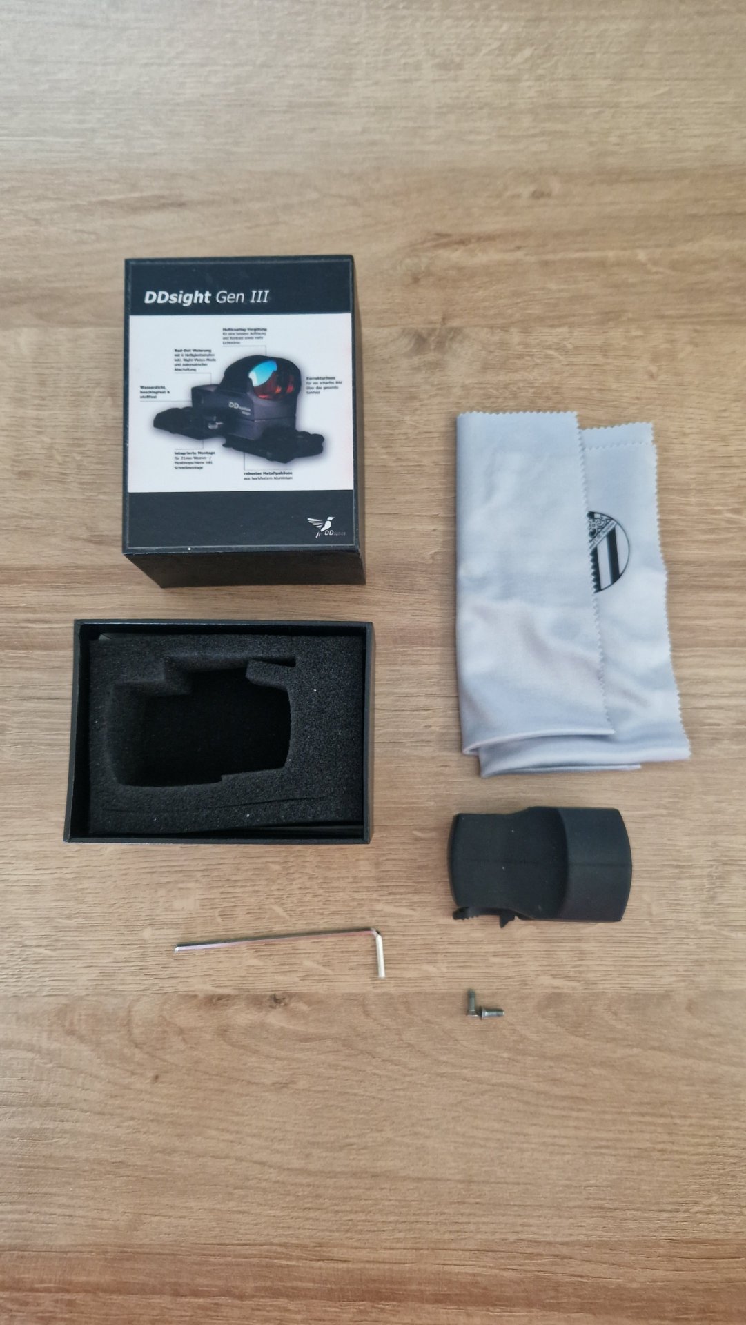 DDsight Gen 3 Rotpunktvisier 3MOA dot – Bild 1
