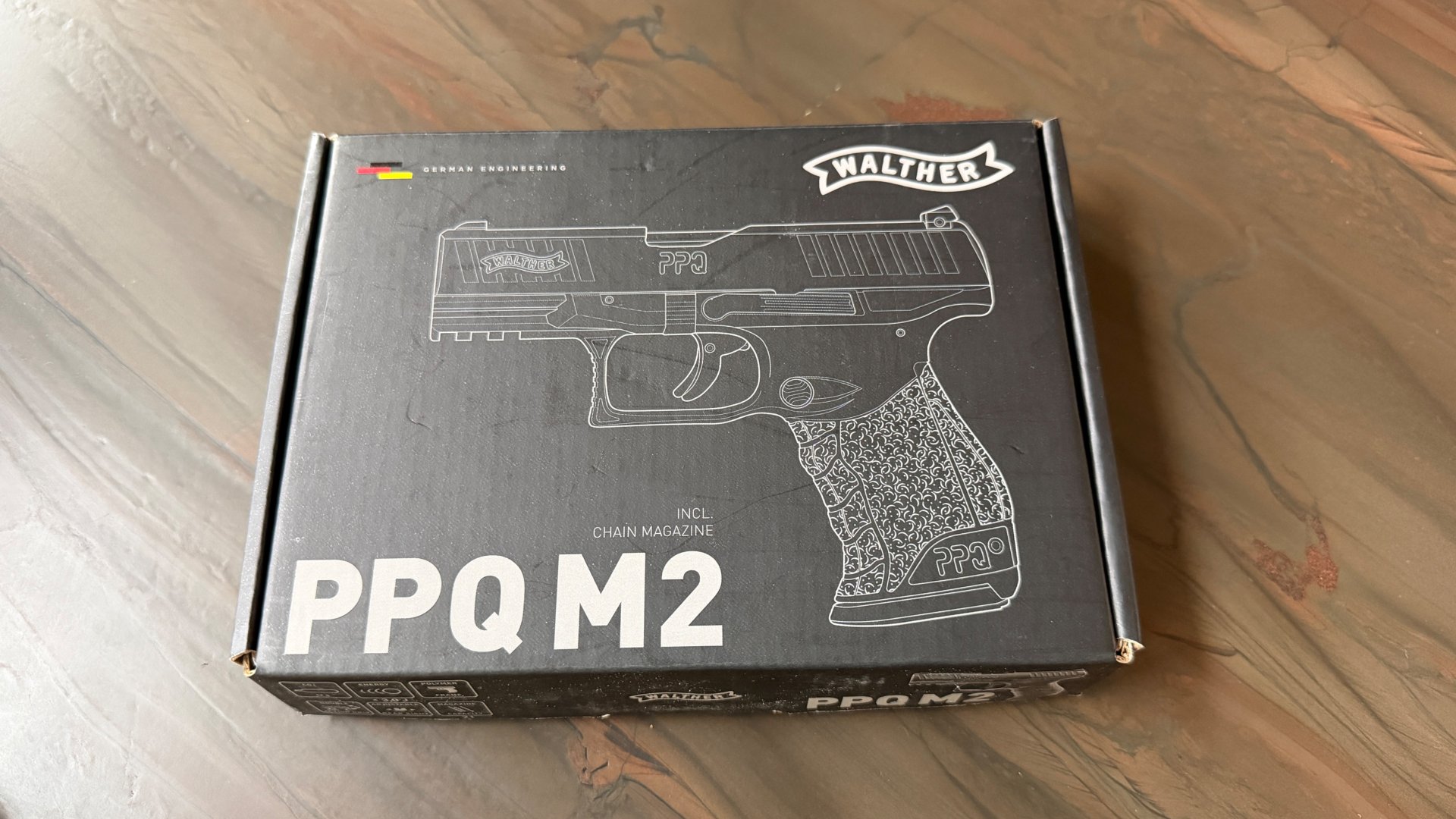 Walther PPQ M2 CO-2-Luftpistole (4,5 mm) – Neuwertiges Komplettset aus 04/2026 – Bild 3