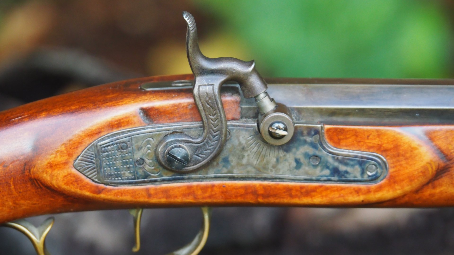 Dikar Spain Kentucky-Rifle, Kal: .45 Perk., Guter Zustand ! – Bild 3
