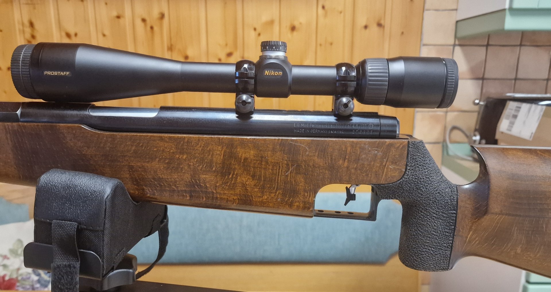 Feinwerkbau Luftgewehr Mod. 300S, Kaliber 4,5; mit ZF ideal für Fiel Target – Bild 2