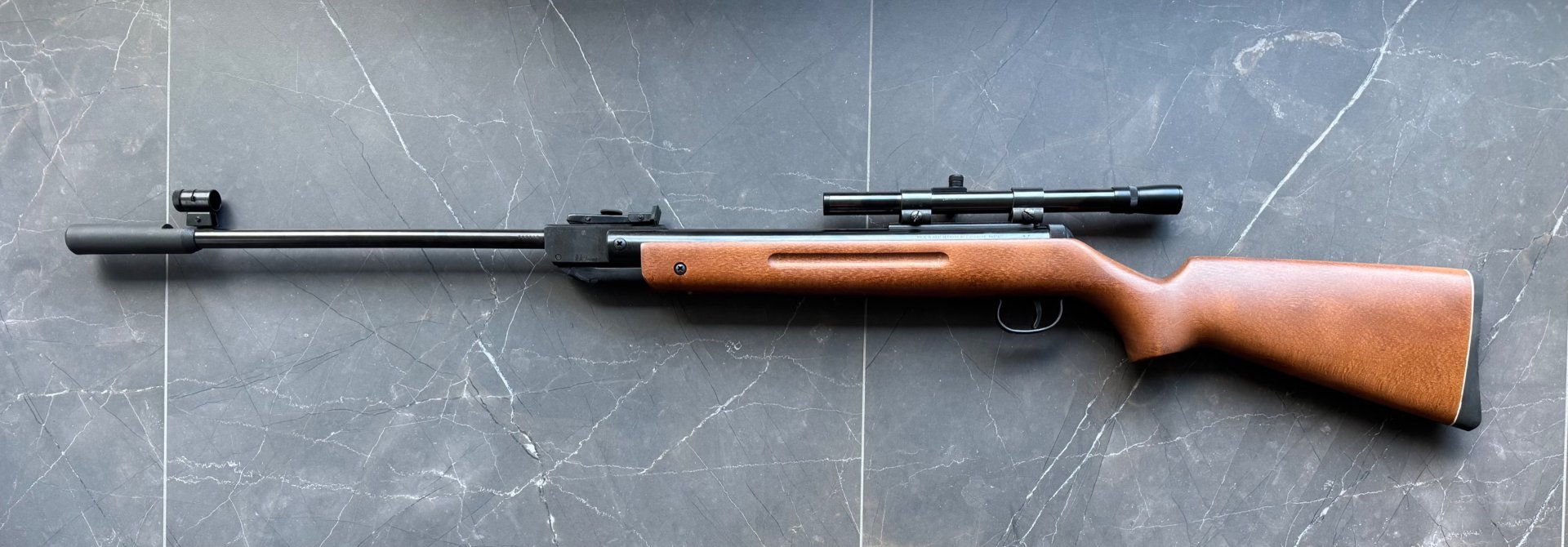 RWS Luftgewehr Modell 66 (Diana 34) Baujahr 08/1987, Kal. 4,5 mm mit Carl Zeiss Zielklar 4 – Bild 1