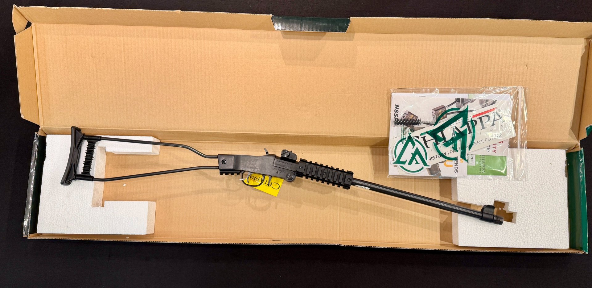 Chiappa Little Badger Scout Kipplaufbüchse .22 WMR – Mündungsgewinde 1/2x28 – Neuwaffe – Bild 1