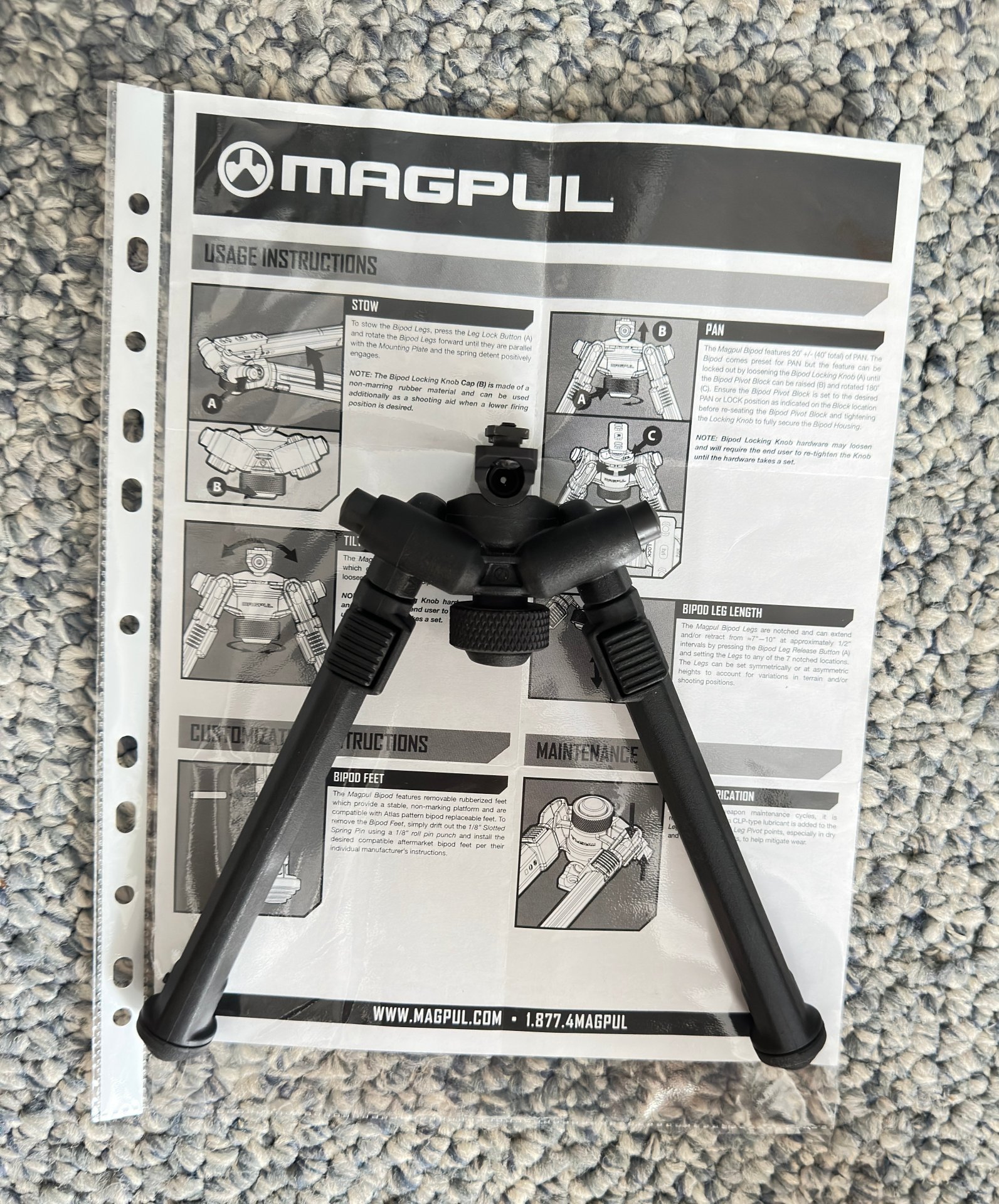 Zweibein Magpul – Bild 2