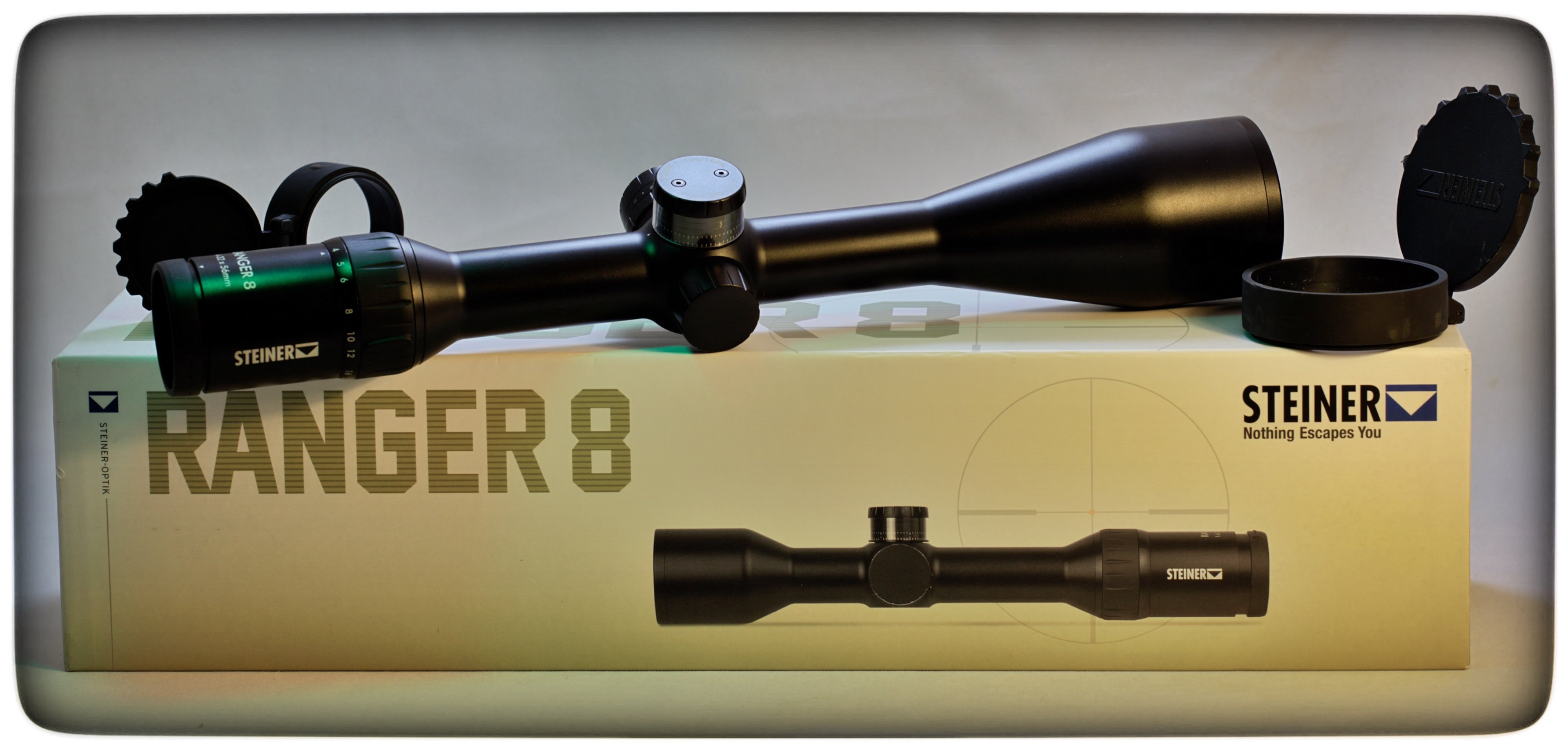 Steiner Ranger 8 Zielfernrohr 4-32x56 mit Ballistikturm – Bild 1