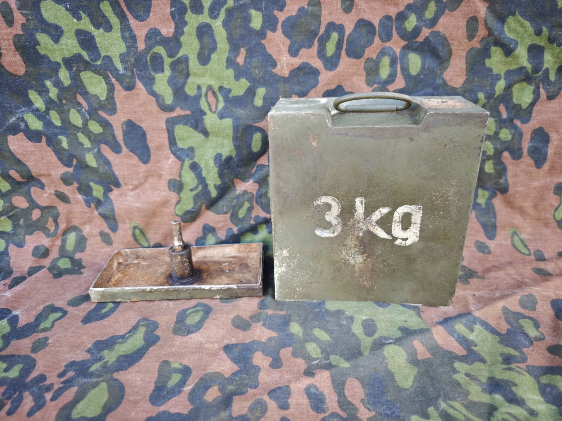 Deutscher Sprengkörper 3 kg, kein flak18, kwk43 – Bild 1