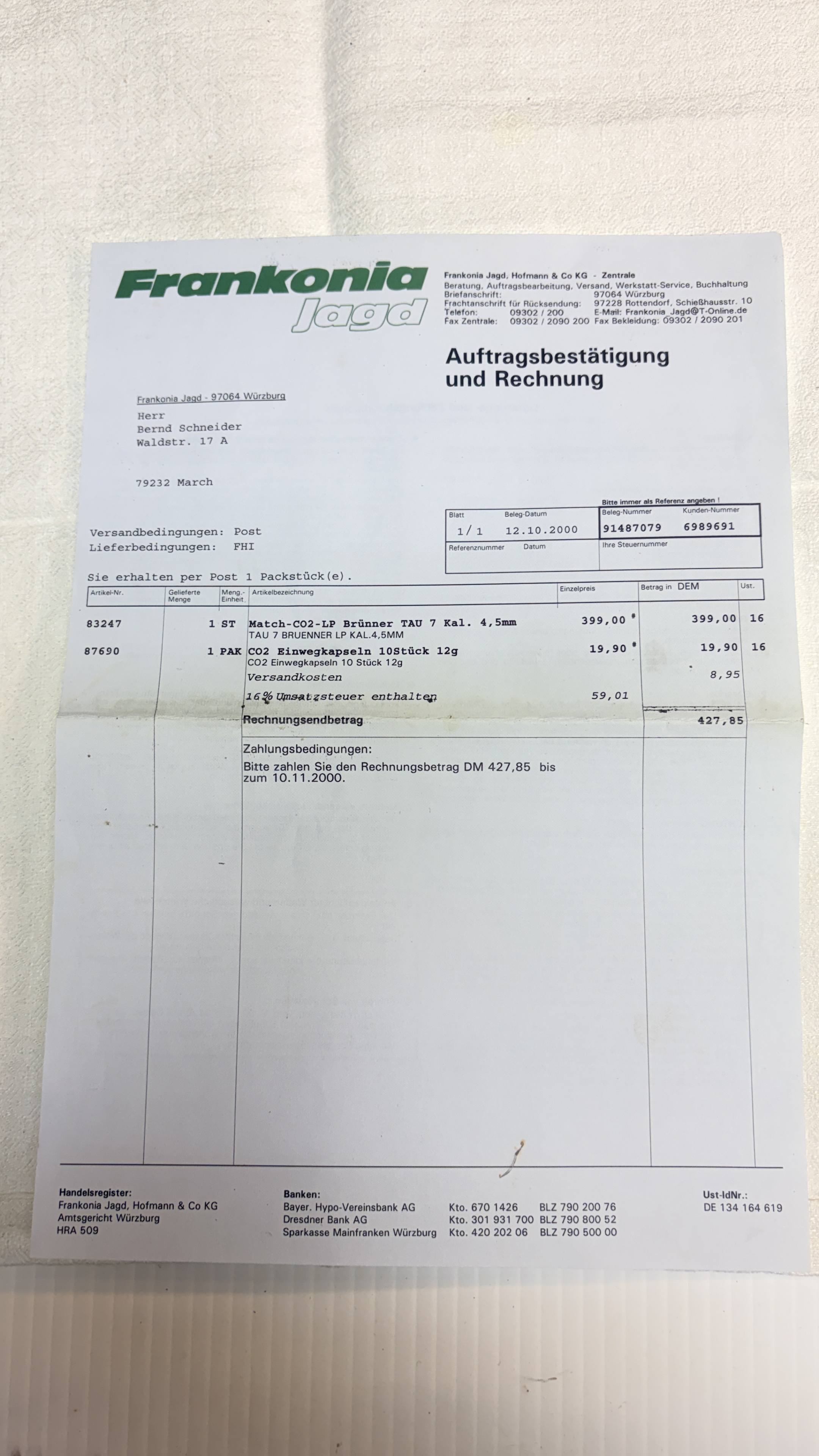 Luftpistole TAU-7 – Bild 6