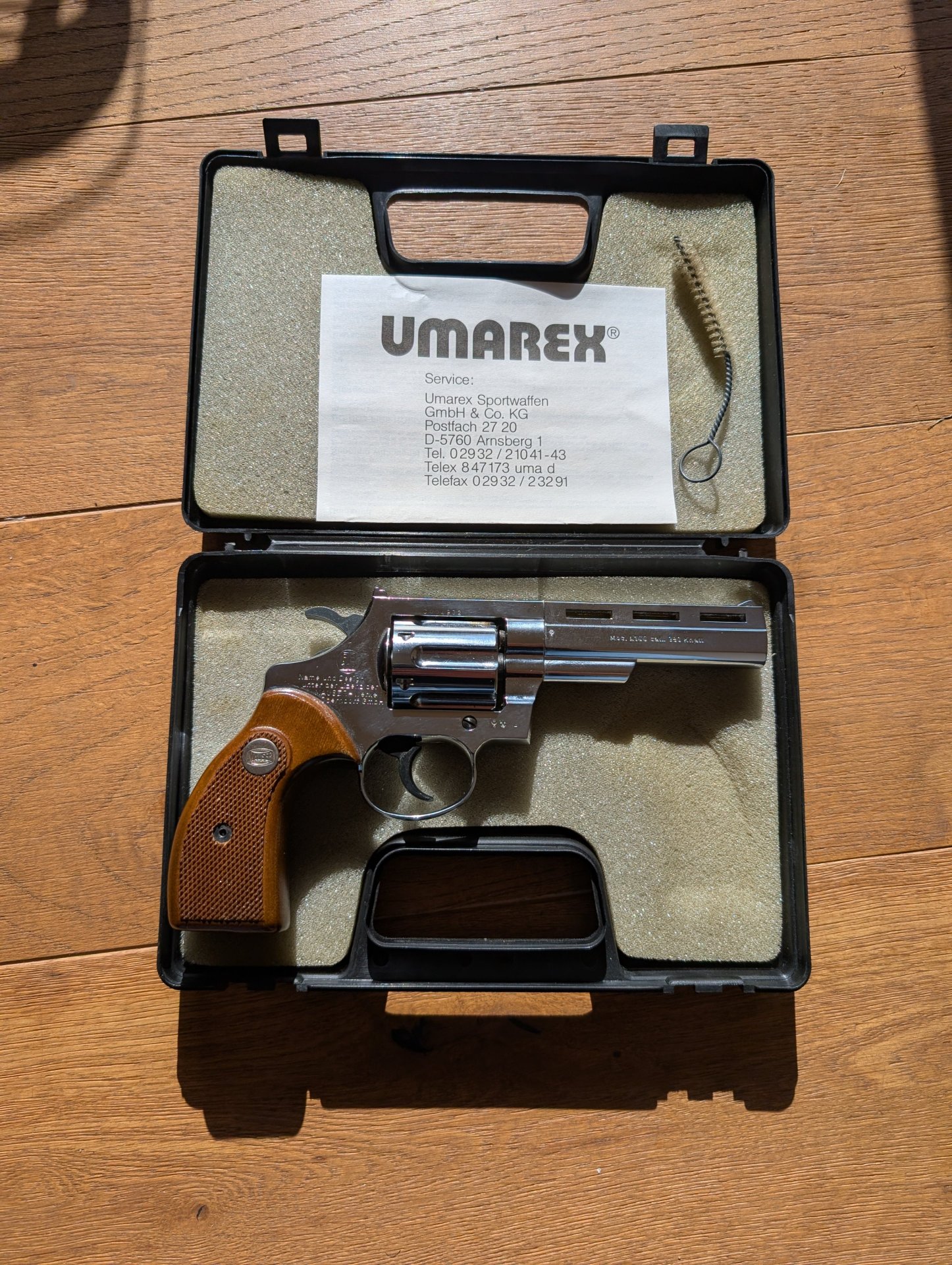 Mauser Mod. L100 Schreckschussrevolver – Verchromt – PTB 326 (Kostenloser Versand) – Bild 2