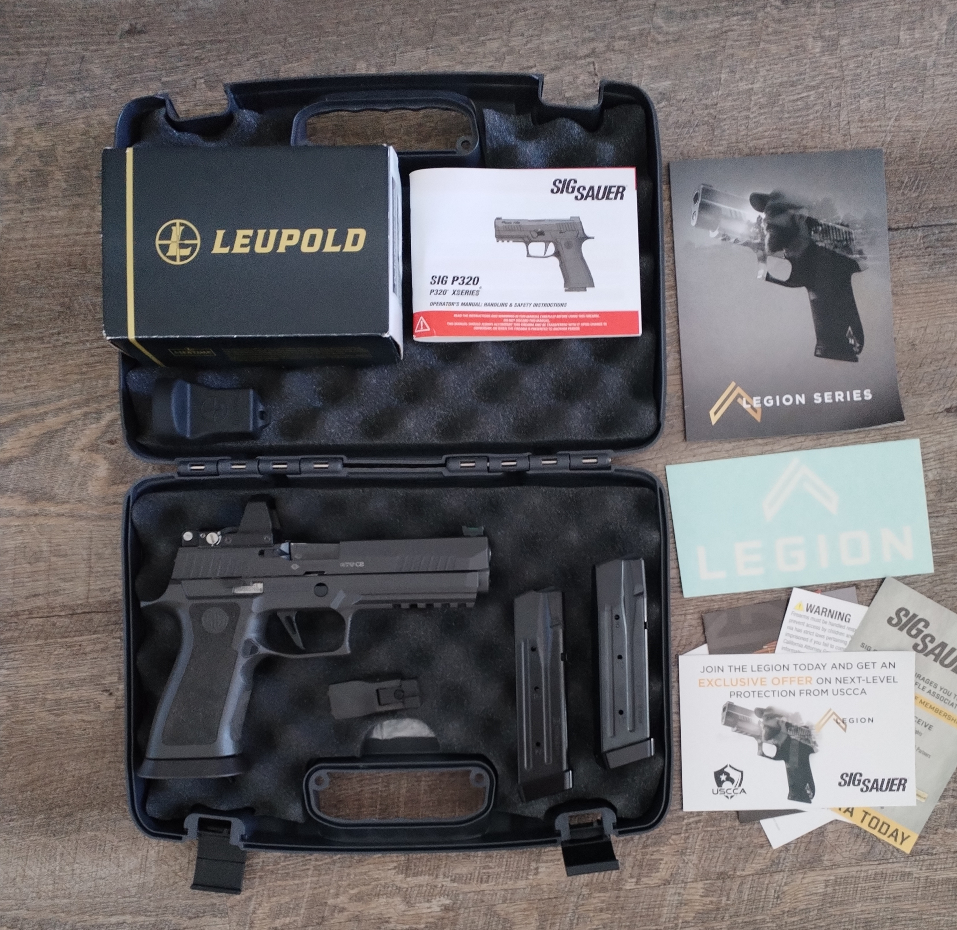 SIG Sauer P320 X-Five Legion inkl. Leupold DeltaPoint Pro – Bild 1