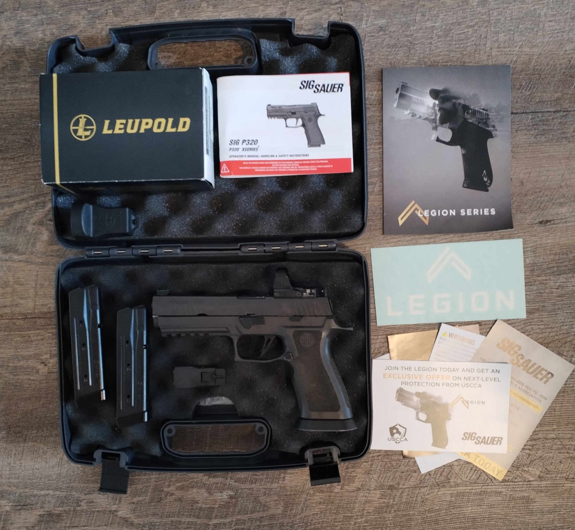SIG Sauer P320 X-Five Legion inkl. Leupold DeltaPoint Pro – Bild 2