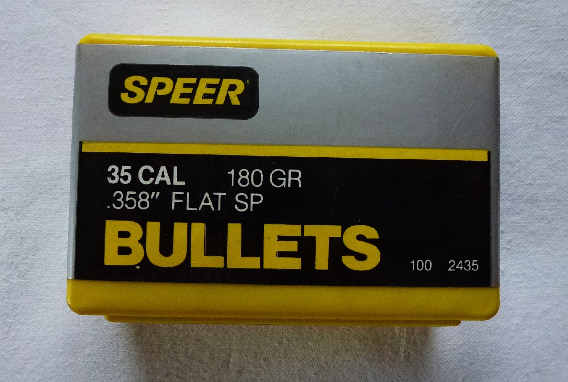 Speer Geschosse Kaliber .358 180 Grain – Bild 1