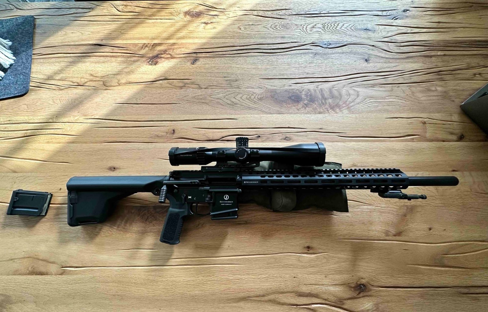 Schmeisser SP15 Ultramatch mit Timney Abzug-ohne Optik – Bild 2