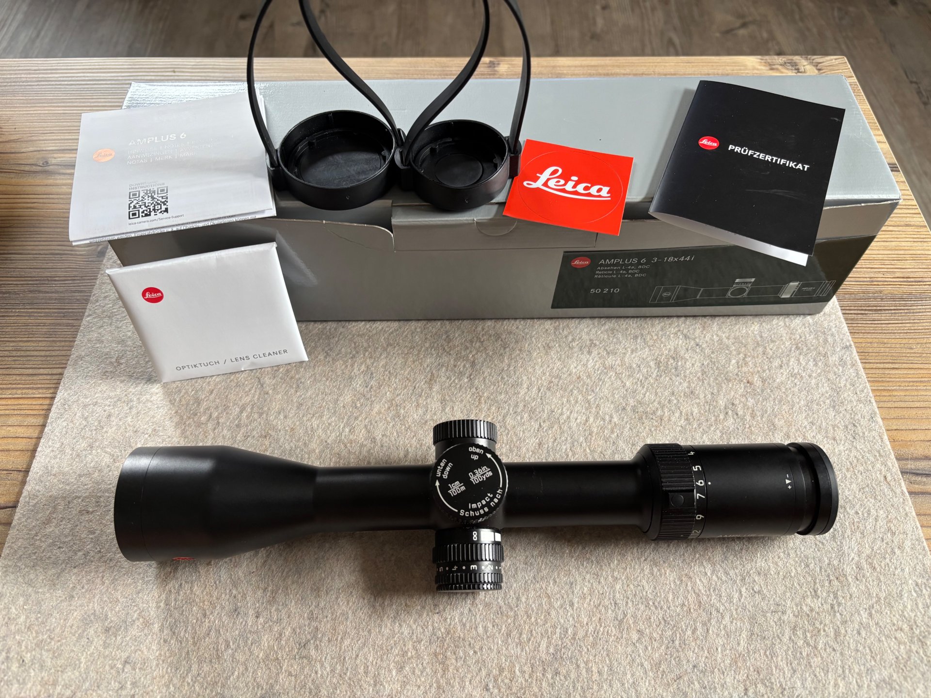 Leica Amplus 6 3-18x44i mit ASV – Bild 1
