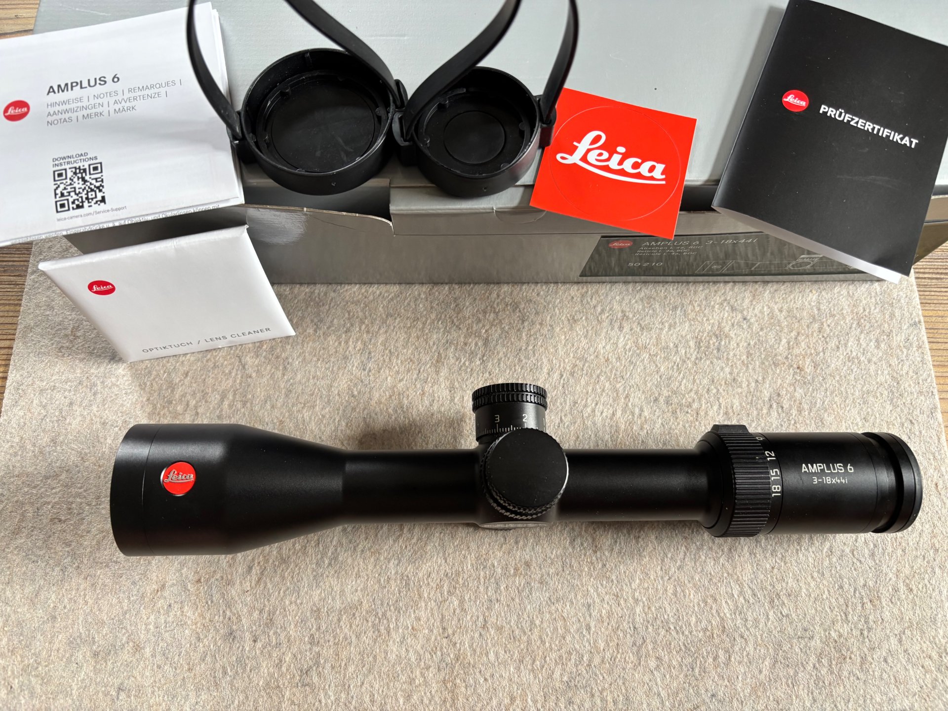 Leica Amplus 6 3-18x44i mit ASV – Bild 2