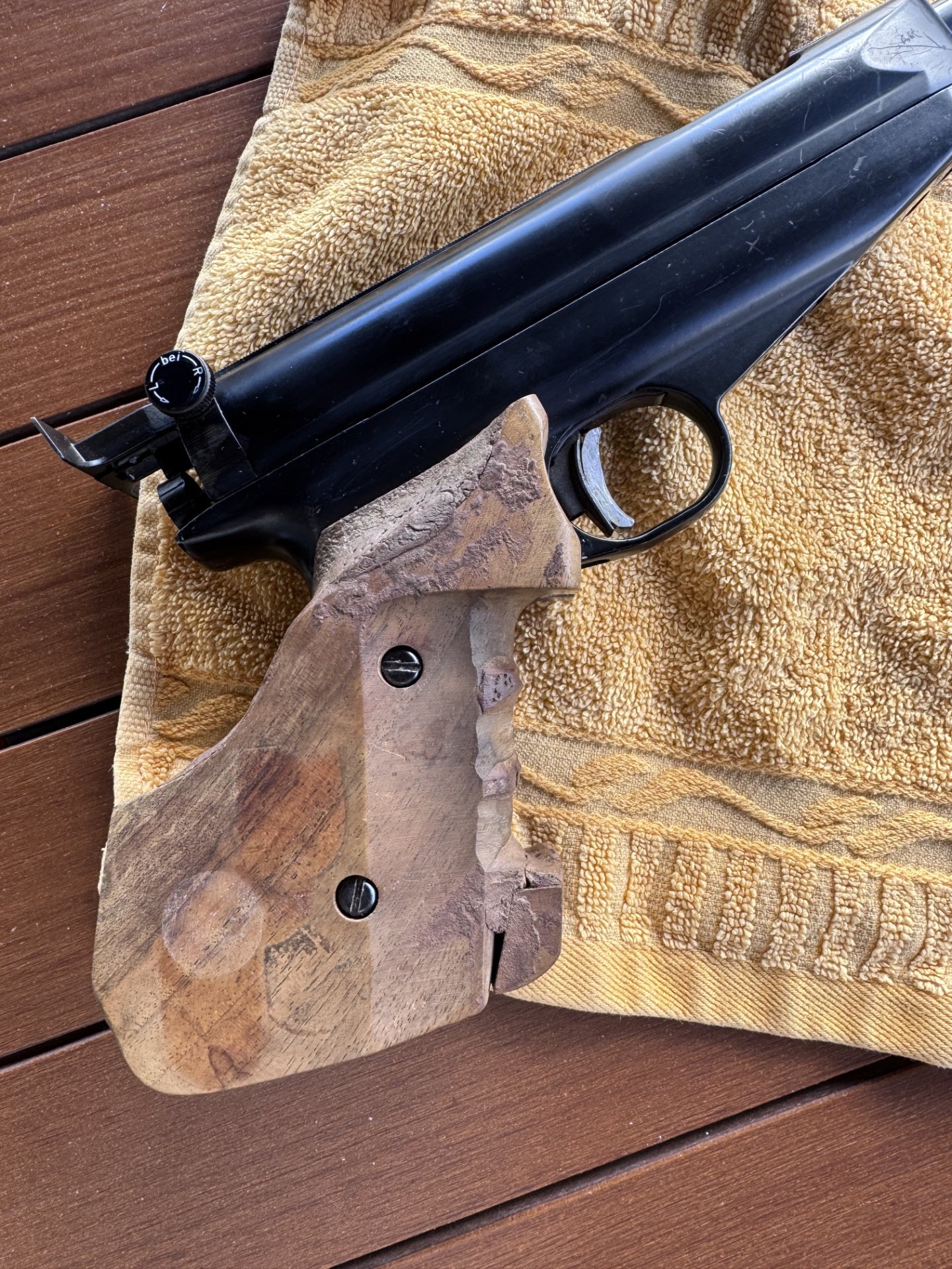 Feinwerkbau Luftdruckpistole Modell 65 Cal. 4,5 - Links – Bild 6
