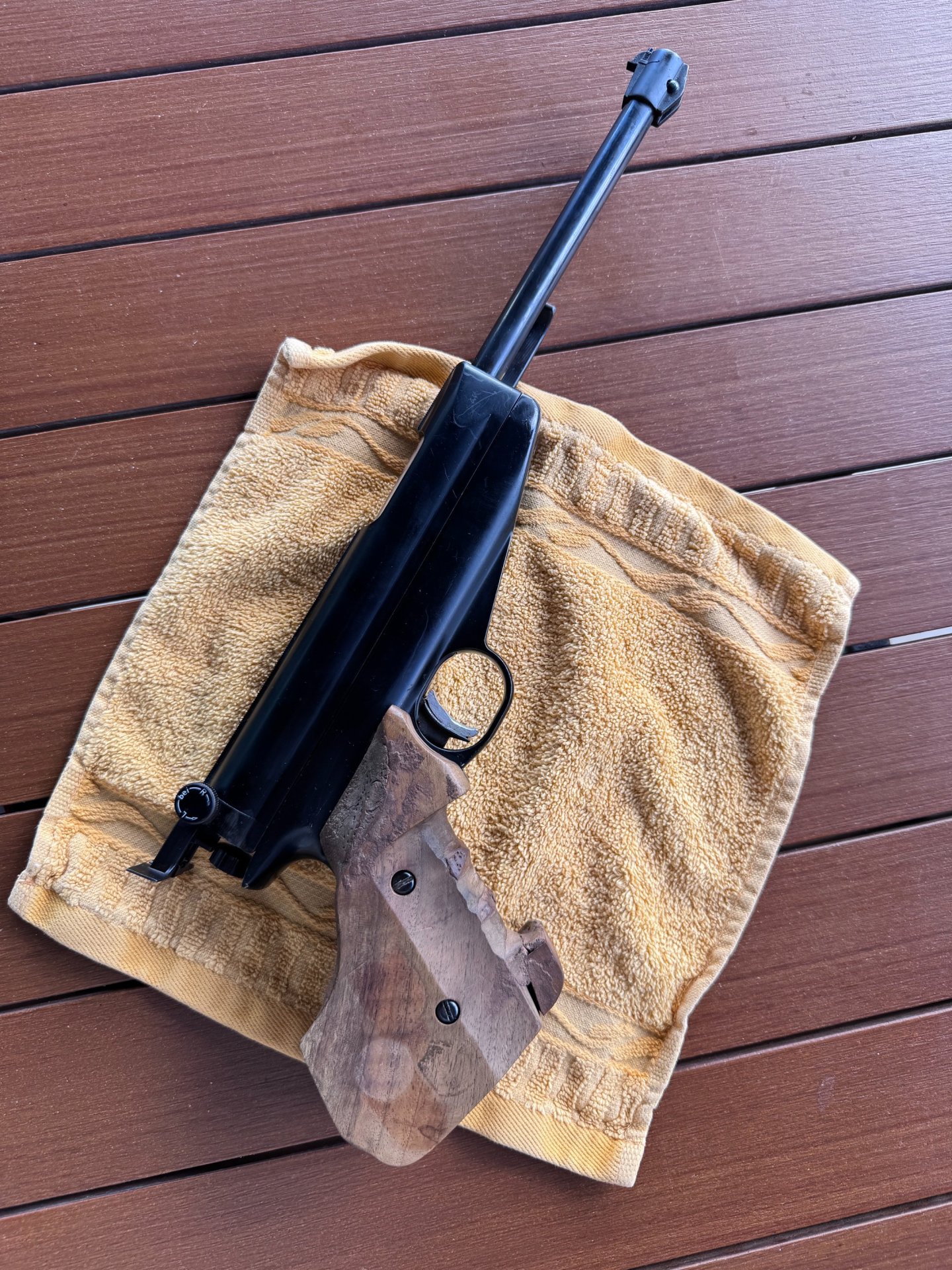 Feinwerkbau Luftdruckpistole Modell 65 Cal. 4,5 - Links – Bild 8