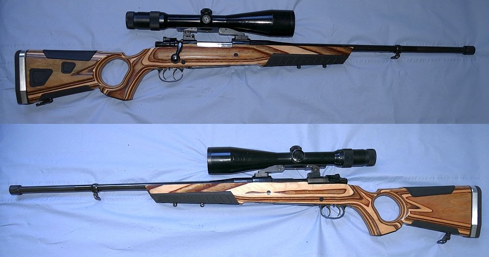 Repetierbüchse System 98 Frankonia Kal. 7x57 – Boyds At-One Lochschaft – Docter 3-12x56 – Bild 1
