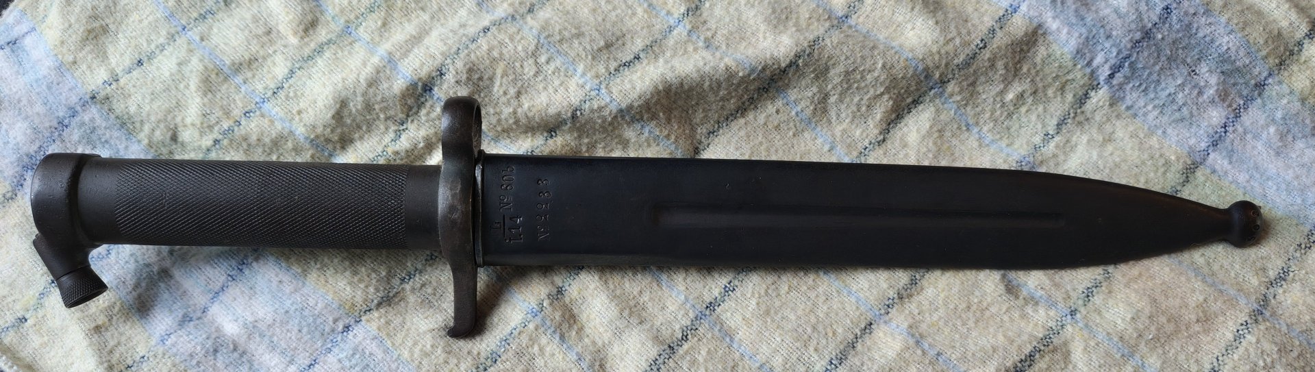 schwedisches Bajonett Modell m/1896 (M96) – Bild 1
