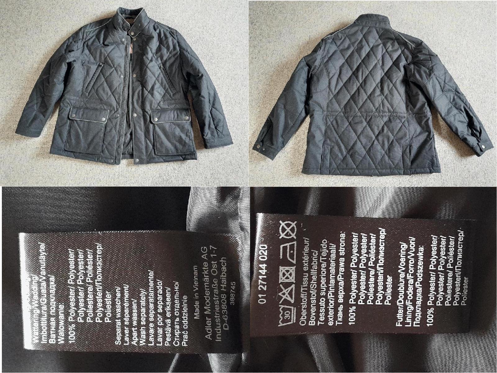 5 XL 6XL 64 Übergröße Steppmantel lange Steppjacke Big Fashion Oversize Herbstmantel Winterjacke – Bild 1
