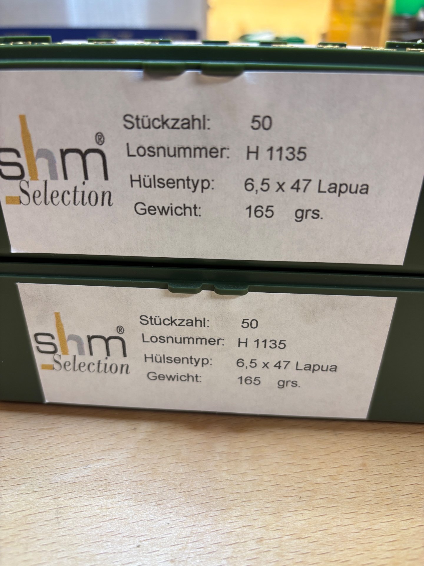 Hülsen 6,5x47 SHM Selction – Bild 1