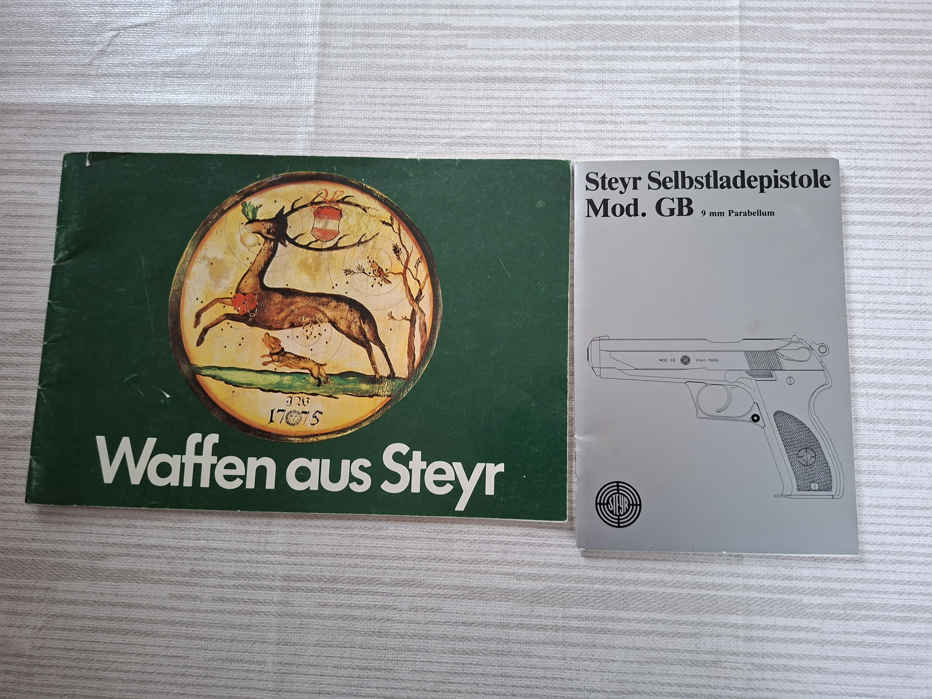 Altes Steyr Prospekt und Bedienungsanleitung Steyr GB – Bild 2