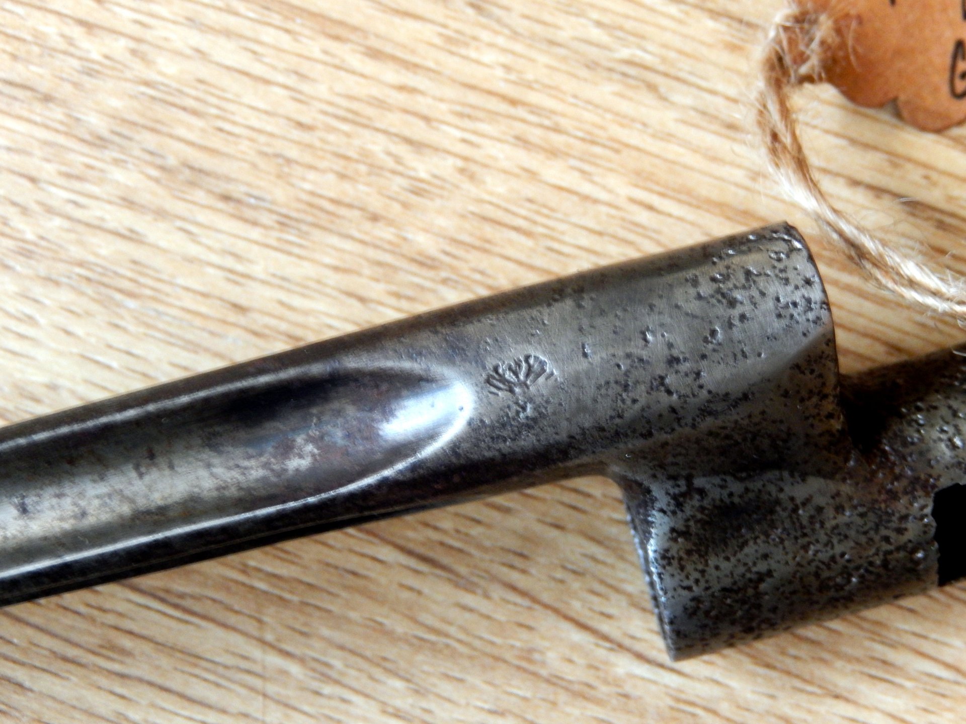 Deutsche aptiert Mosin M91 Tula bajonett WK1 mit Reichsadler – Bild 2