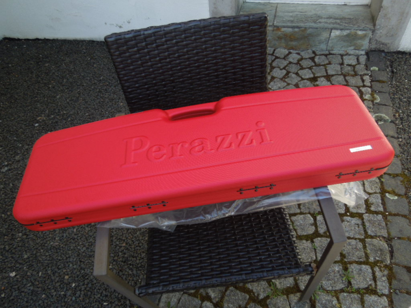 Original PERAZZI Flinten-Koffer Masse: ca. 85cm X 30cm X 8cm BEST Quality! NP € 499 made in ITALY – Bild 1