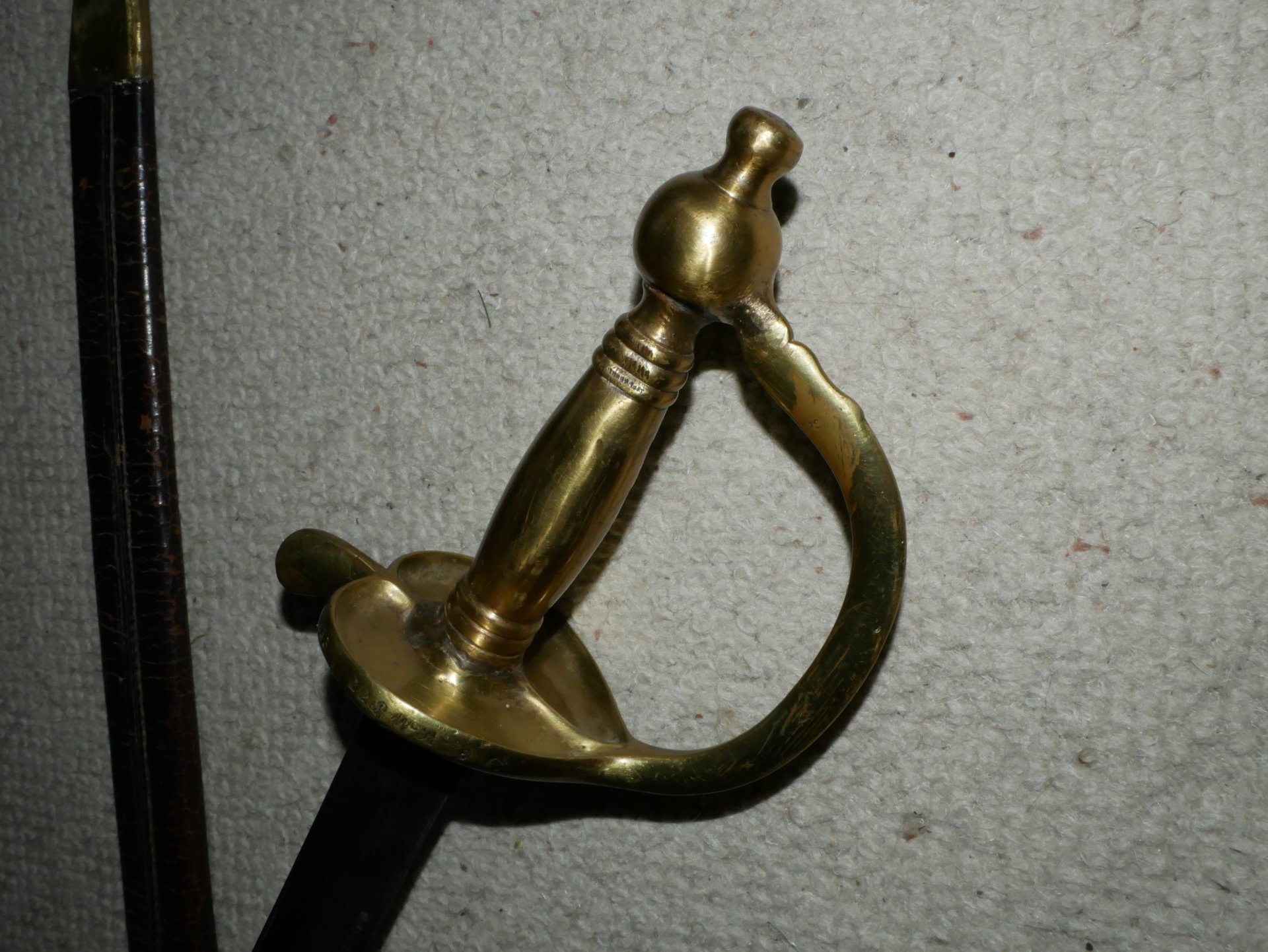 sehr alter Infanterie- Säbel Preußen – Bild 6