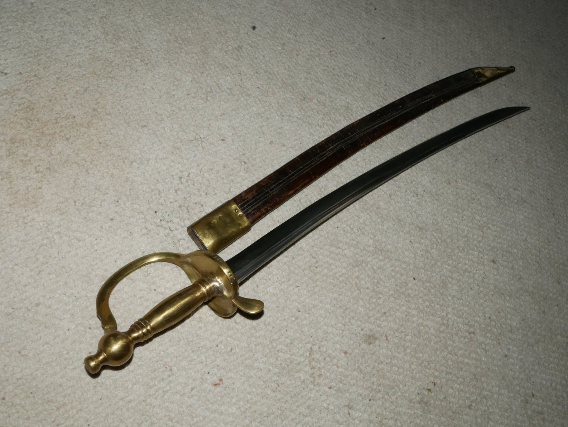 sehr alter Infanterie- Säbel Preußen – Bild 4