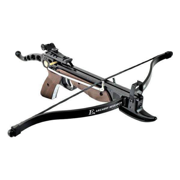 175 fps Recurve-Pistolenarmbrust: 80 lbs Cobra Aluminium wood camo inkl. 23 Bolzen bei Sofortkauf – Bild 1